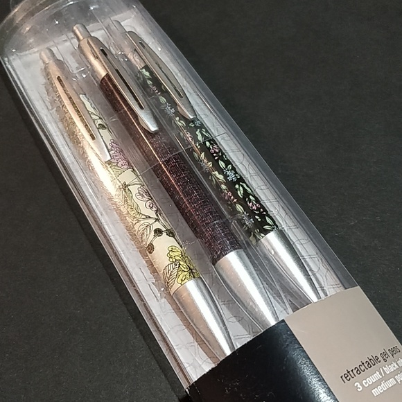 Divoga 3 Count Retractable Gel Pen Medium Point - Picture 5 of 5